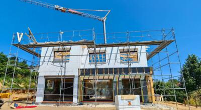 construction d'une maison en bois