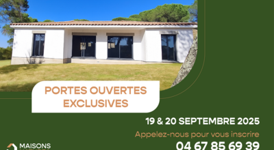 Portes ouvertes les 19 et 20 septembre 2025